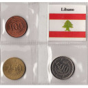 LIBANO set da 100 - 250 - 500 Livres ottima condizione